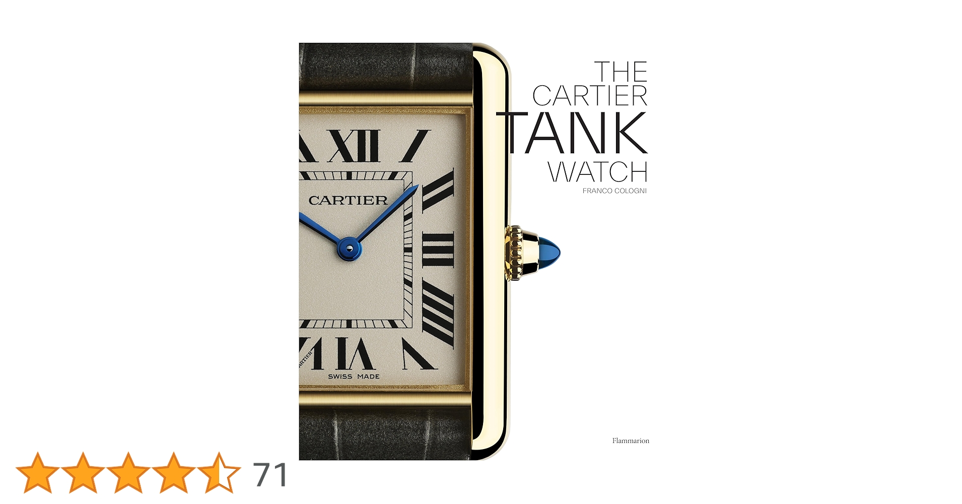 Amazon | The Cartier Tank Watch: The Tank Watch | Cologni, Franco