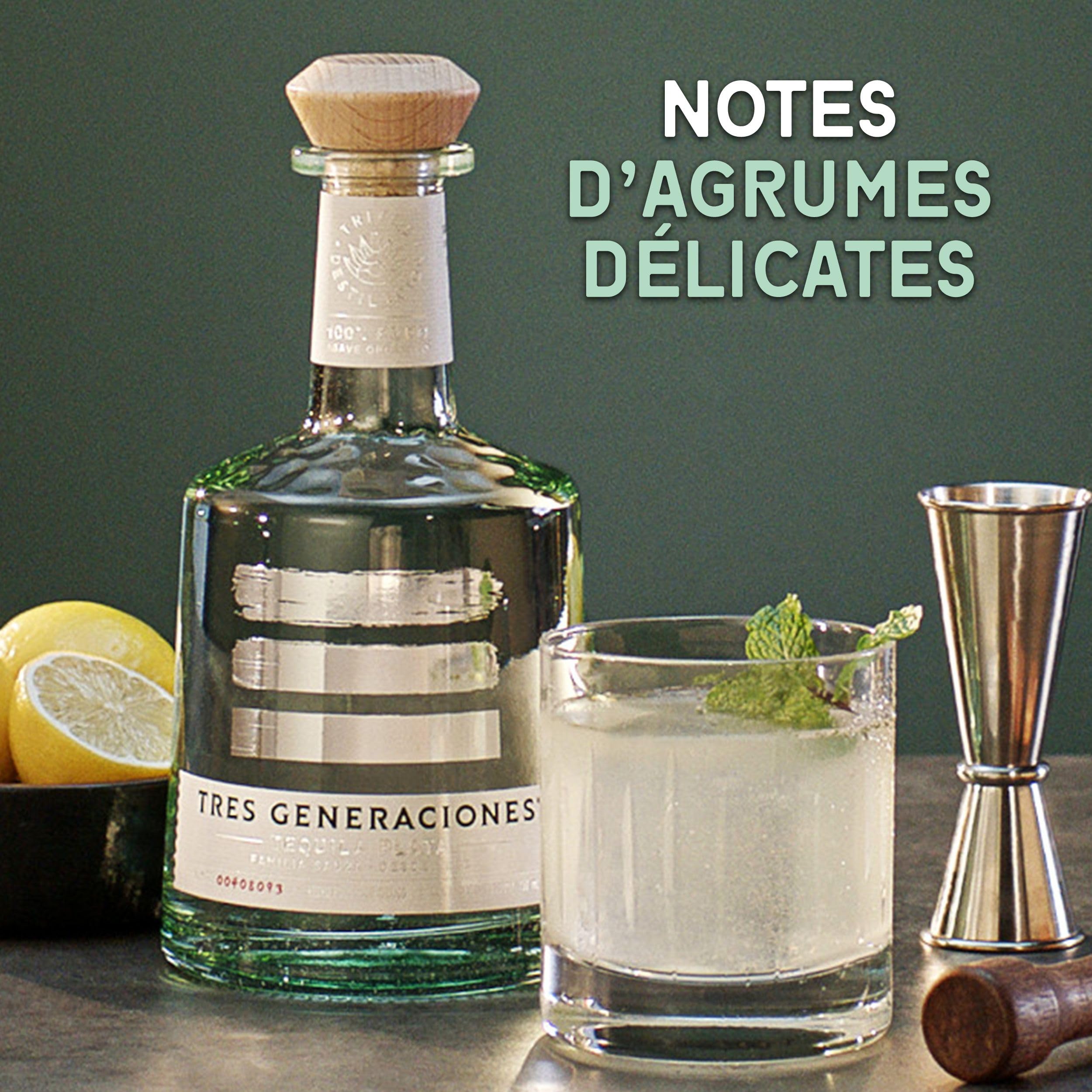 Tres Generaciones Tequila Plata Blanco 700ml