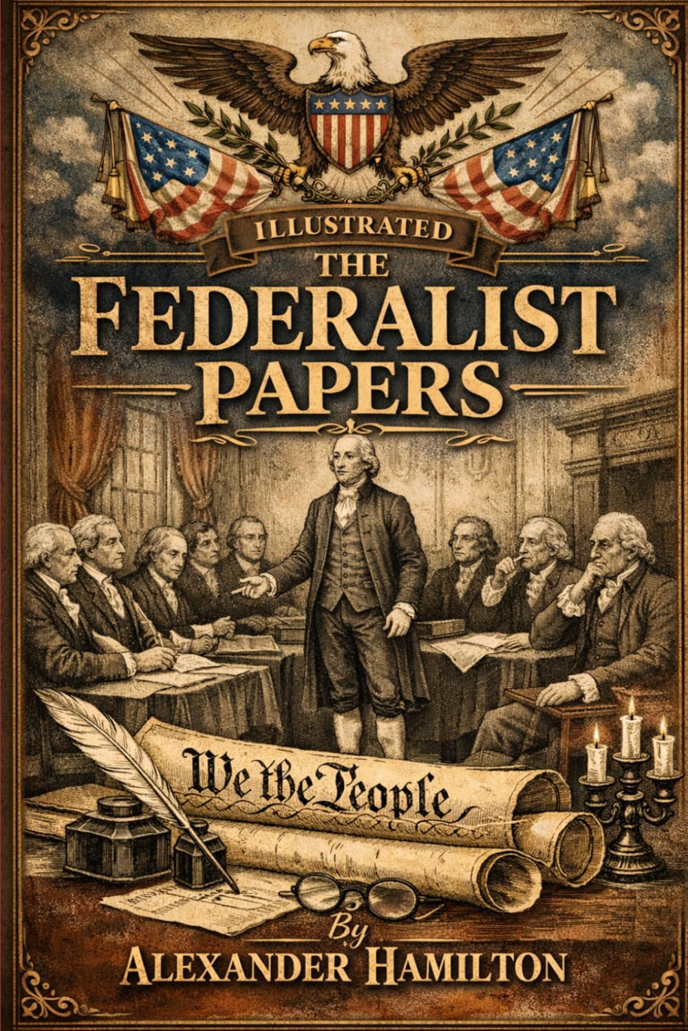 The Federalist Papers: PREMIUM ILLUSTRATED EDITION