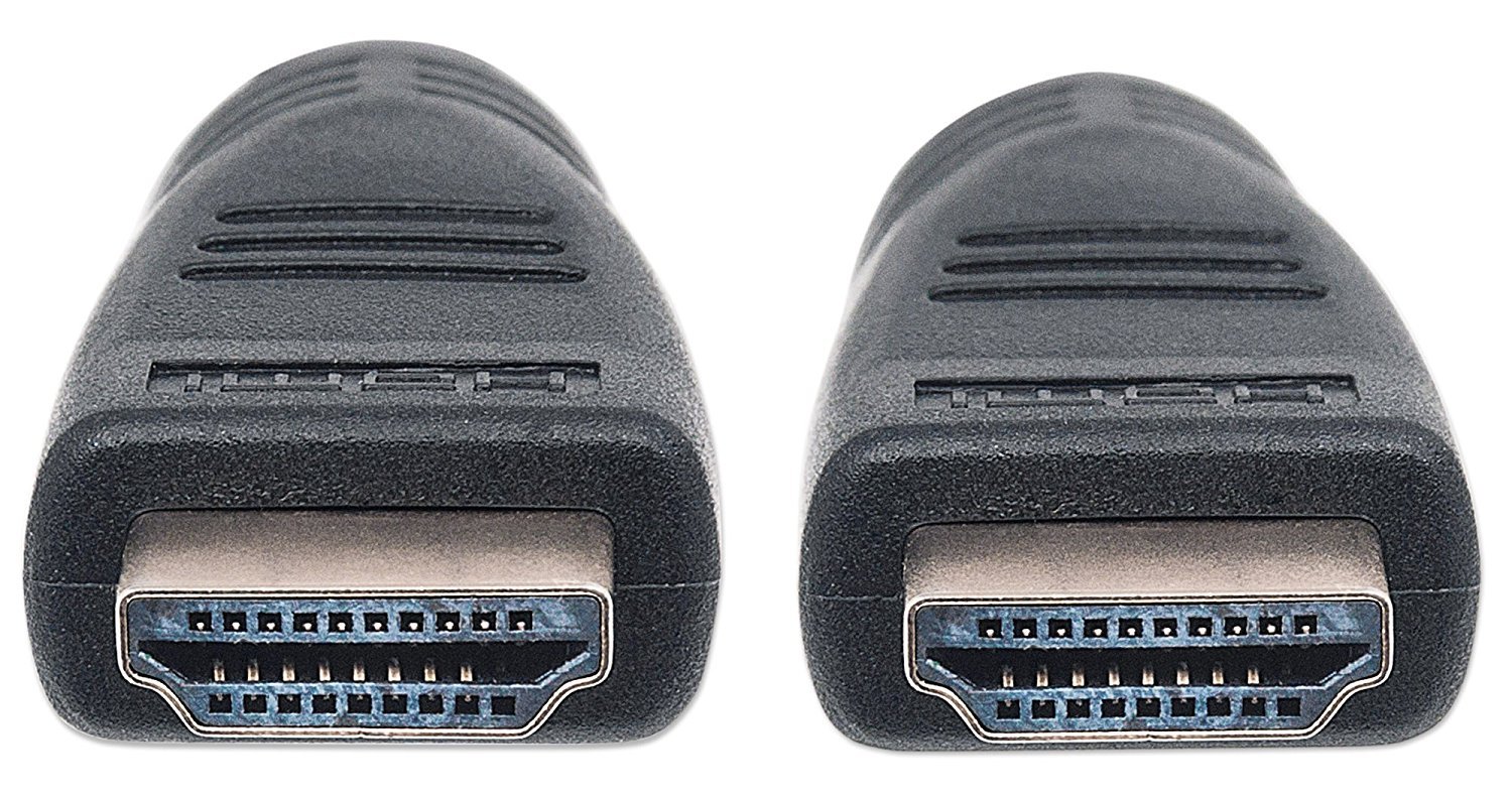 Manhattan 353977 10m HDMI HDMI Negro Cable HDMI - Cables HDMI (10 m, HDMI Type A (Standard), HDMI Type A (Standard), 3D, 18 Gbit/s, Negro)