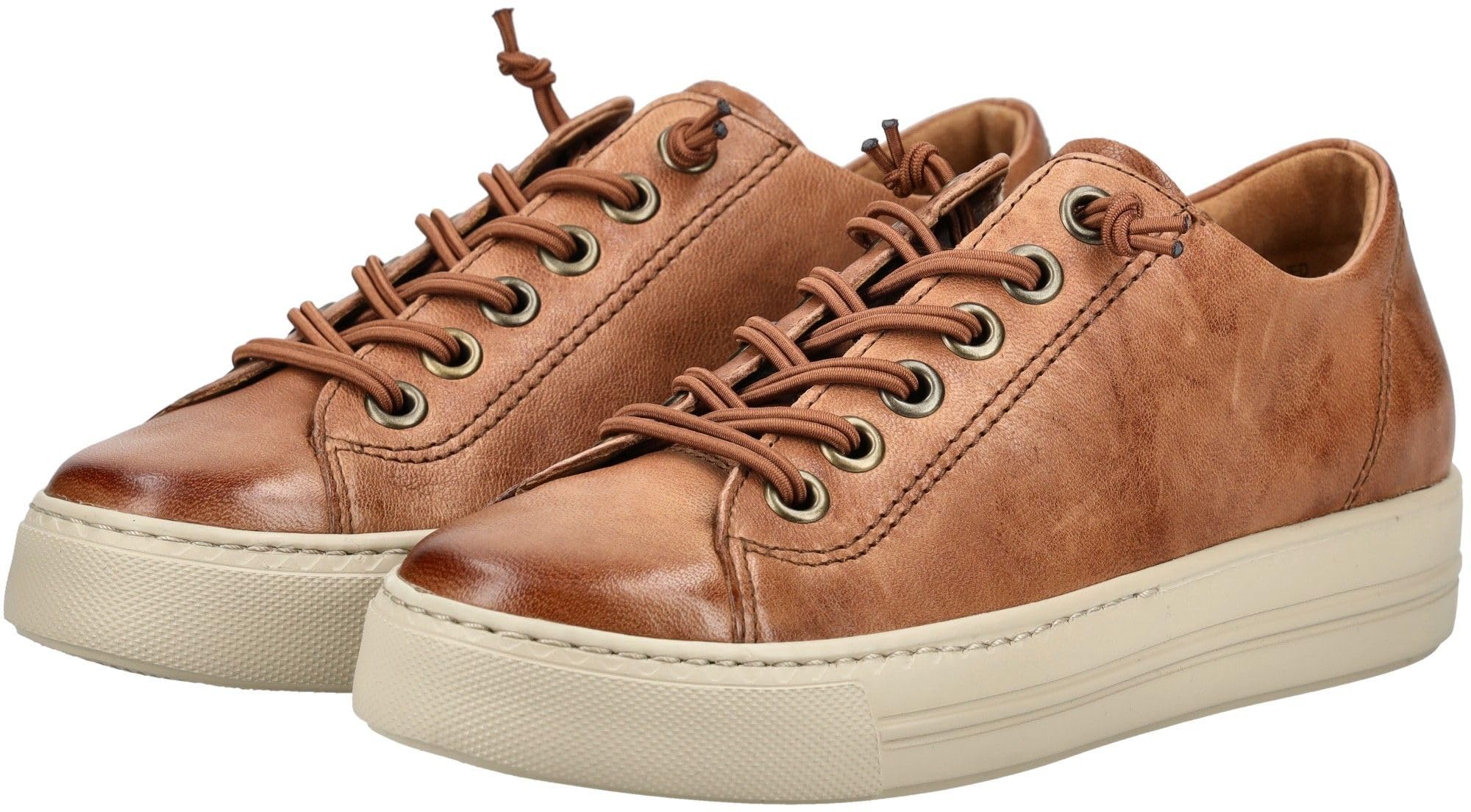 Paul Green Zapatillas 4081-618 Piel Lisa Marrón Mujer
