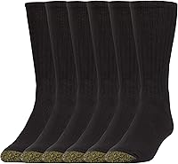 Vista 1 de GOLDTOE Men's Harrington Crew Socks, Multipairs