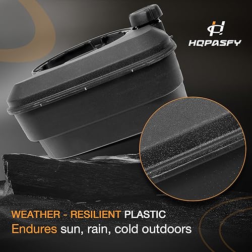 Miniatura 4 de Depósito de combustible de gasolina con tapa compatible con motores Briggs & Stratton 699374, John Deere, Troy Bilt, Craftsman y más reemplazan #