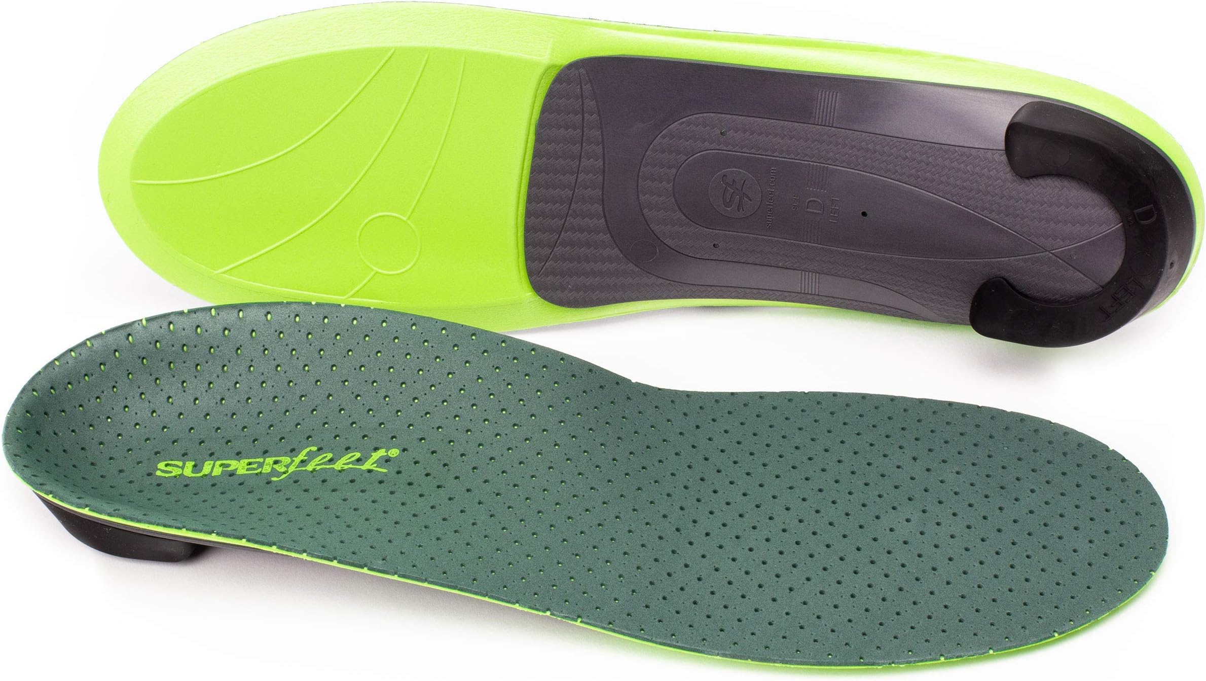 SuperfeetSuperfeet Casual Pain Relief Insoles (Everyday) - Trim-to-Fit Arch Support Shoe Inserts for Plantar Fasciitis - Professional Grade - 11.5-13 Men / 12.5-14 Women