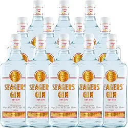 Genérico, Gin Nacional Seagers Dry Gin 1l 12 Unidades