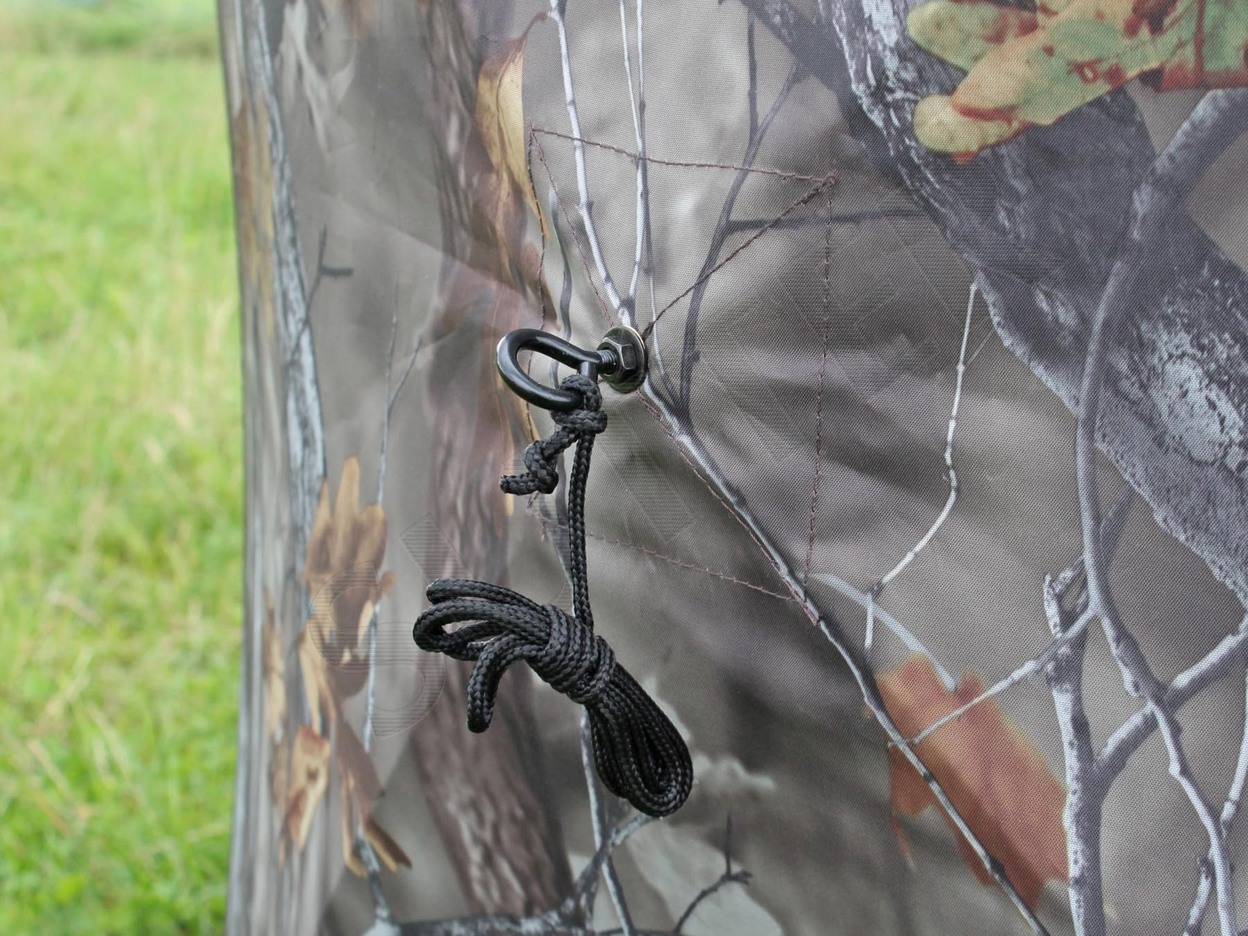 SUTTER Faltbarer mobiler Tarnstand, 125x375cm, 3-seitiges Camouflage Tarnzelt für Naturfotografie, Jagd und Tierbeobachtung, Quick-Up Tarnschirm inkl. Transporttasche