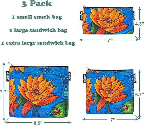 Vista 42 de Bolsa plástica Art of Lunch Budi Kwan - El océano - Baggie