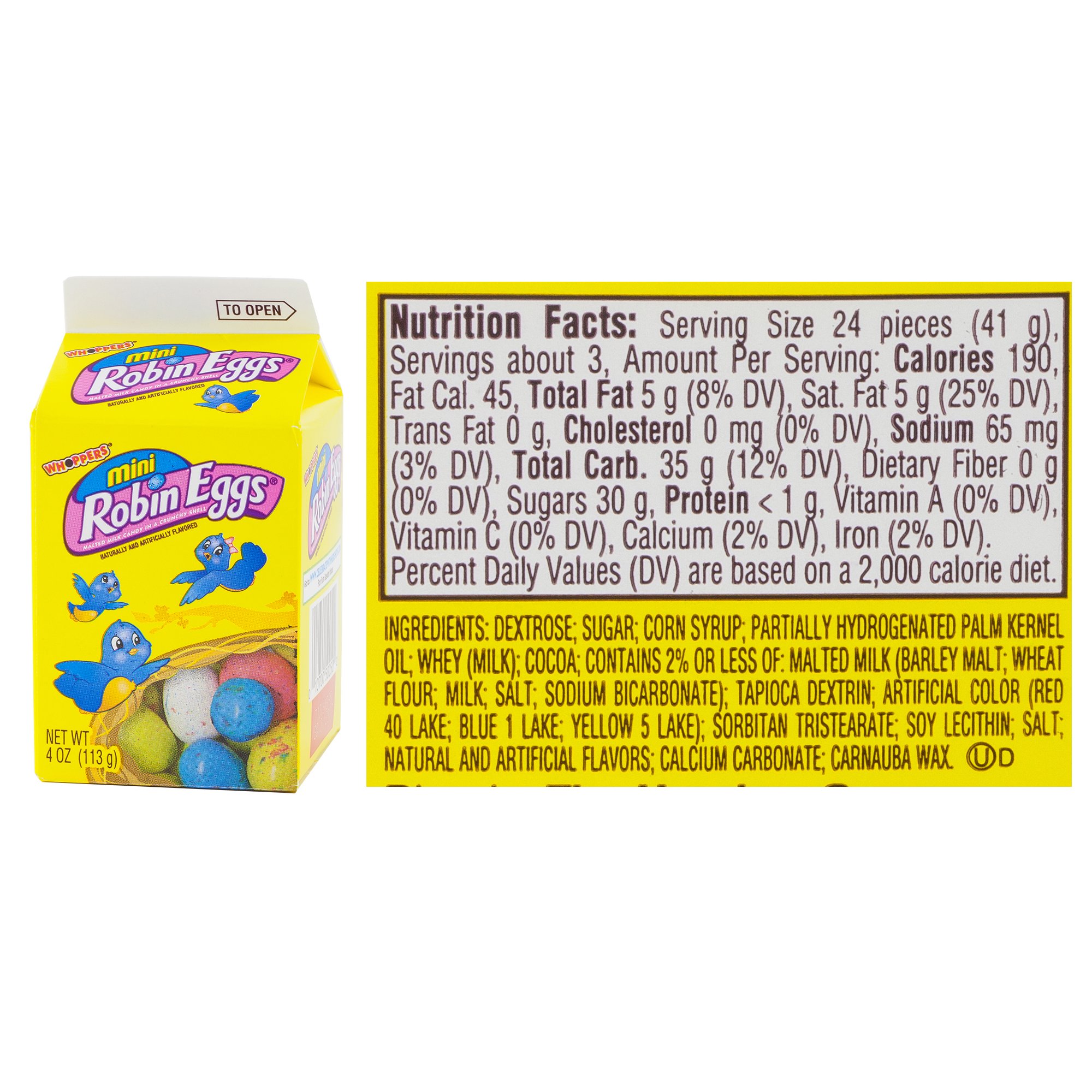 Buy Dubble Bubble Egg Shaped Bubble Gums, Whoppers Mini Robin Eggs