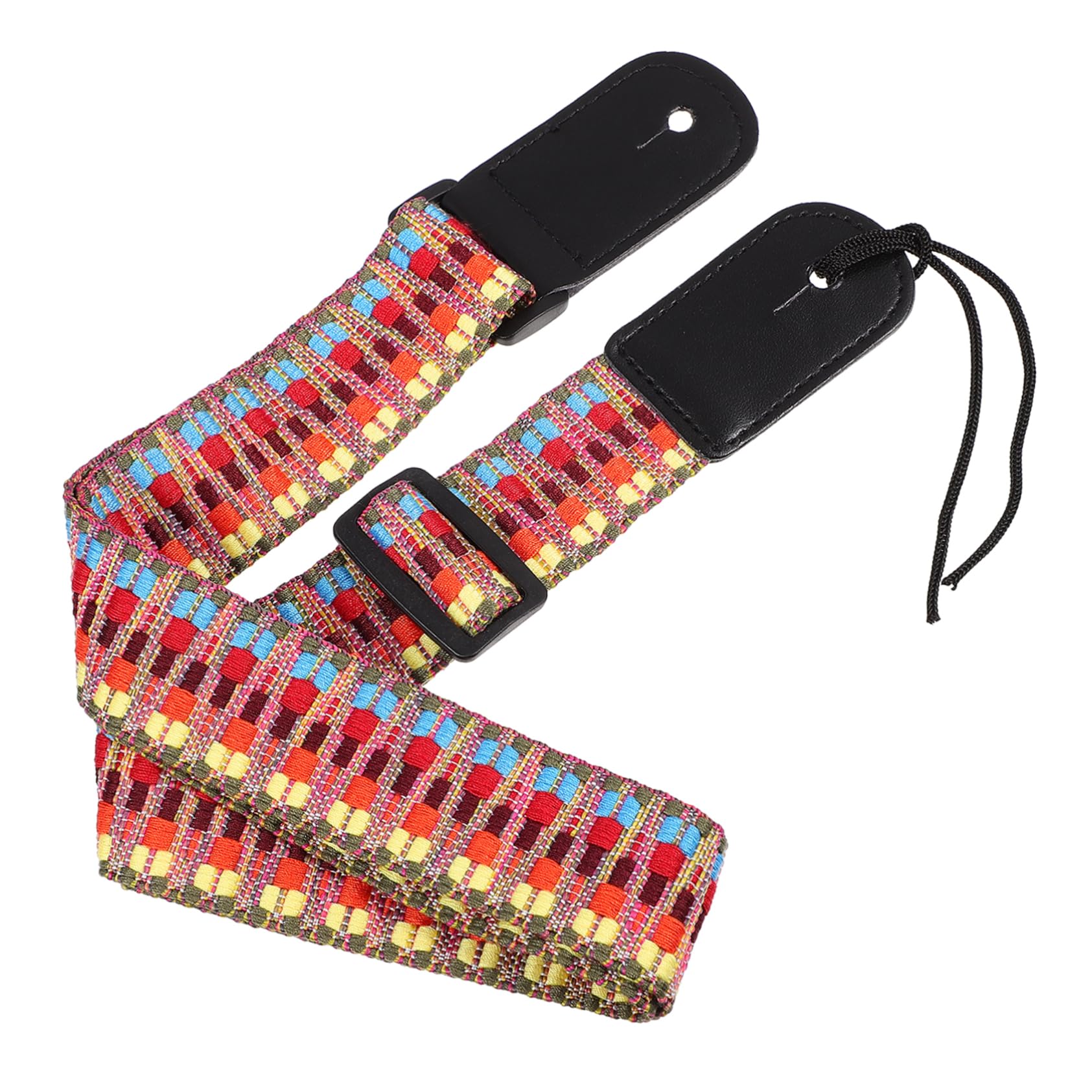 Colorful Adjustable Ukulele Strap Breathable Wear Resistant Sling Belt for Ukulele Replacement Accessories present for Music Lovers of All Heights