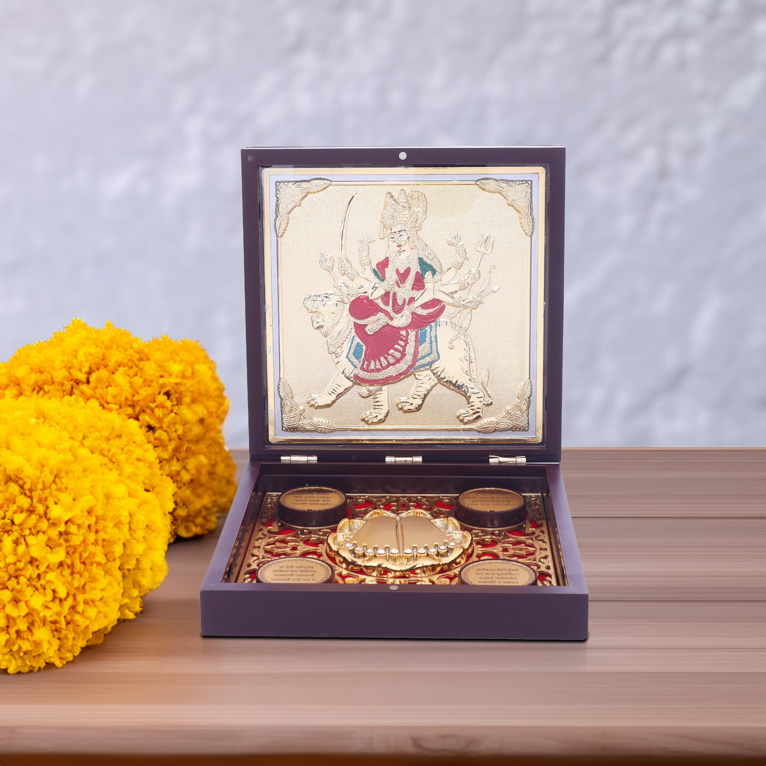 Gold Plated Jesus Idol - Religious Gift Set -16
