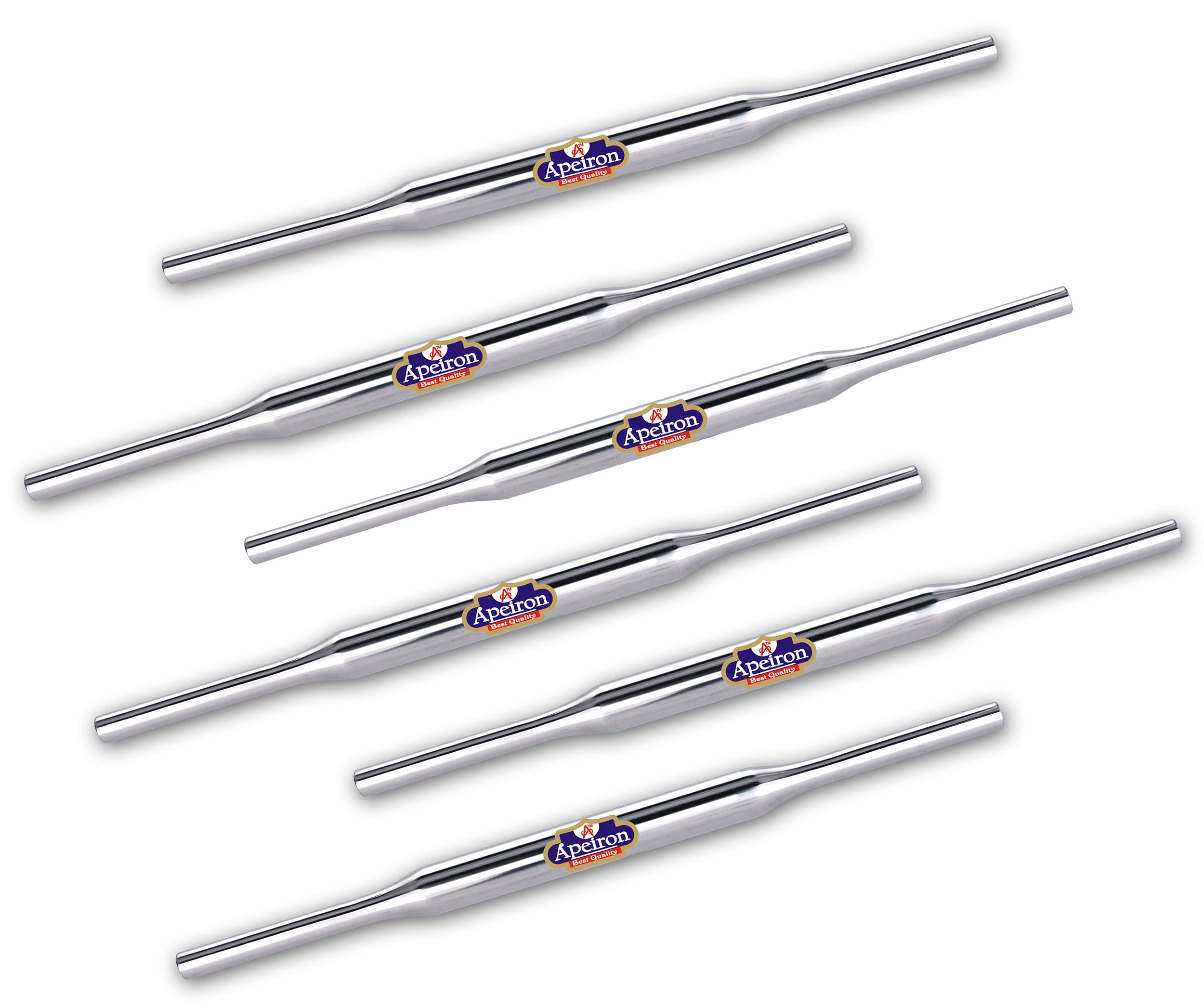 Apeiron Stainless Steel Rolling Pin/Belan, 33 cm, 200 g, Silver, Pack of 6 (B08HNFT6HV) Amazon Price History, Amazon Price Tracker