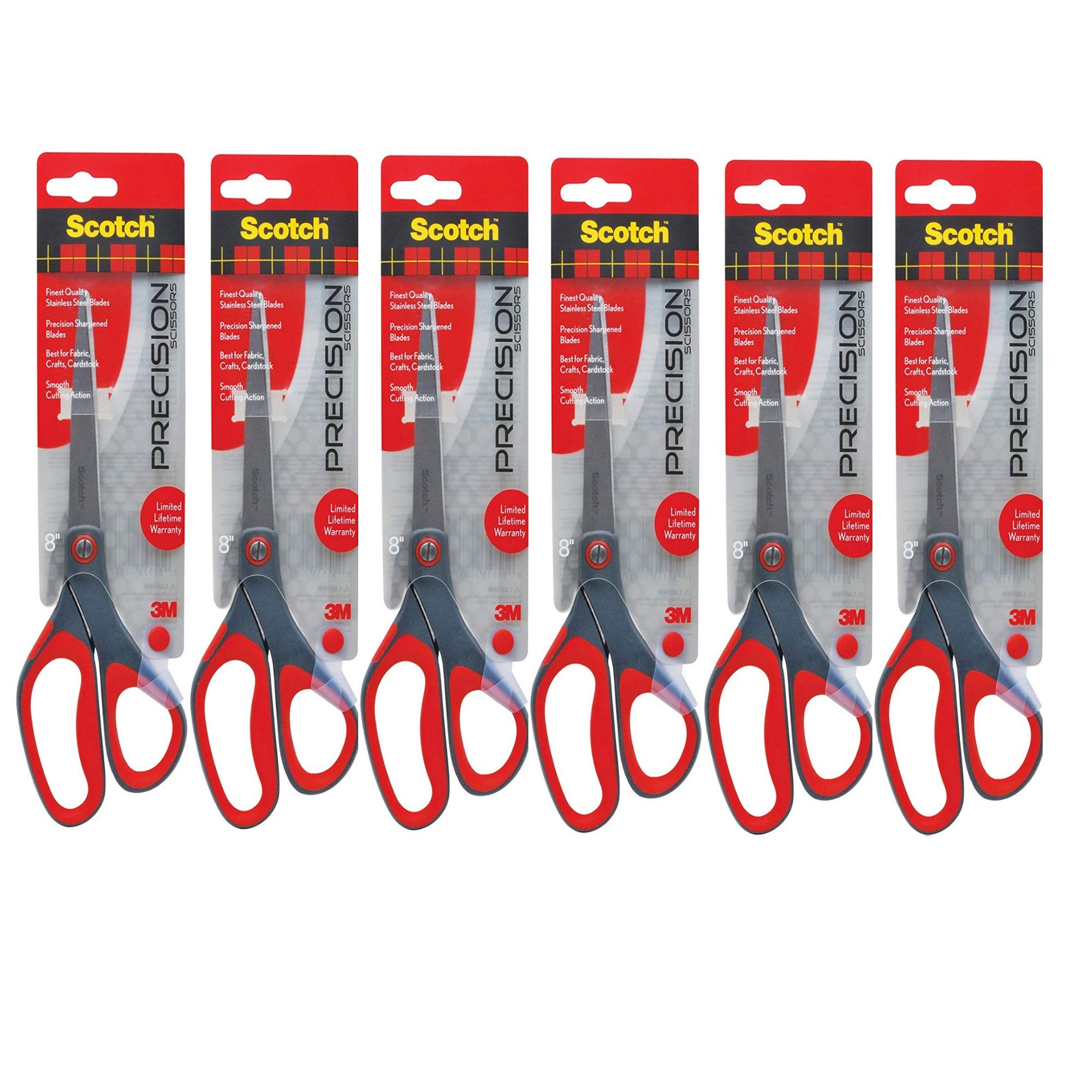 1448 Precision Scissors 8 (6 Pack)