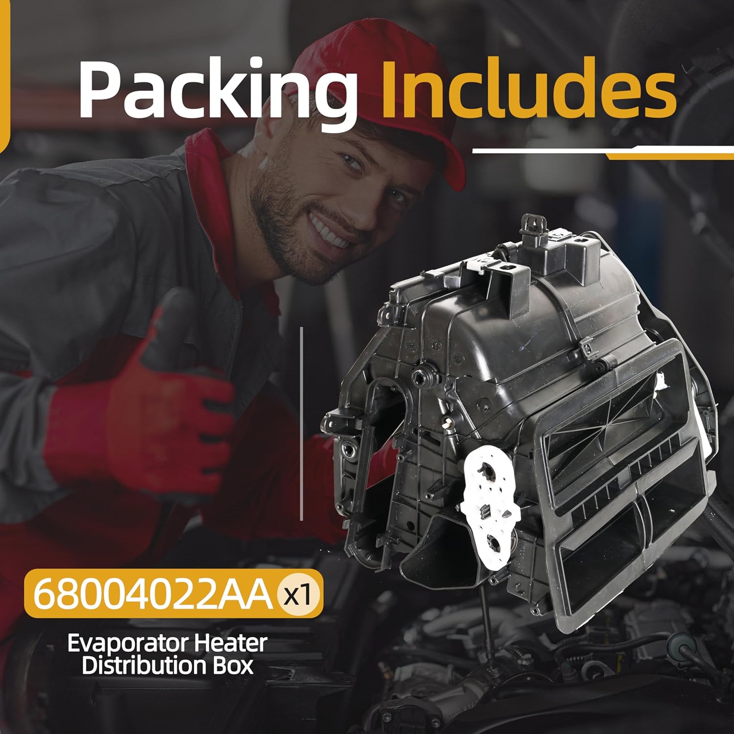 68004022AA Evaporator Heater Distribution Box Fit for Dodge Nitro 2007-2011, for Jeep Liberty 2008-2012 3.7L V6# 068004022AA