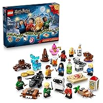 LEGO Harry Potter Calendario dell’Avvento 2025 per Bambini e Bambine da 7 Anni – Gioco per il Conto alla Rovescia di Natale con 24 Sorprese tra cui 8 Minifigure e Mini Modelli – Idea Regalo – 76456