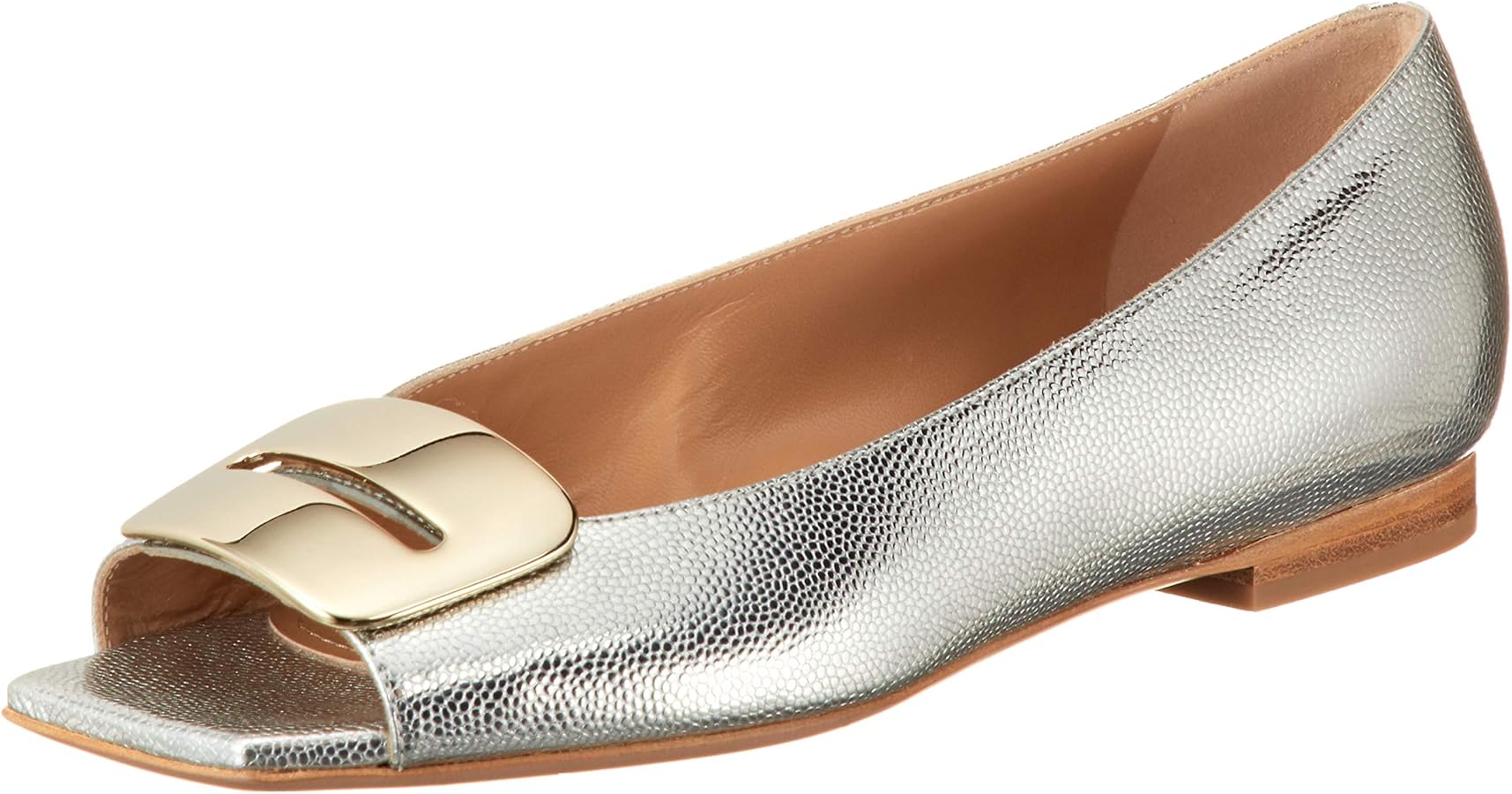 ペリーコ アネッリ フィッビア ゴールドバックル フラット パンプス 35 ペリーコ アネッリ フィッビア ゴールドバックル フラット