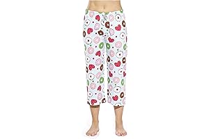 Just Love 100% Cotton Donut Pajama Pants for Women