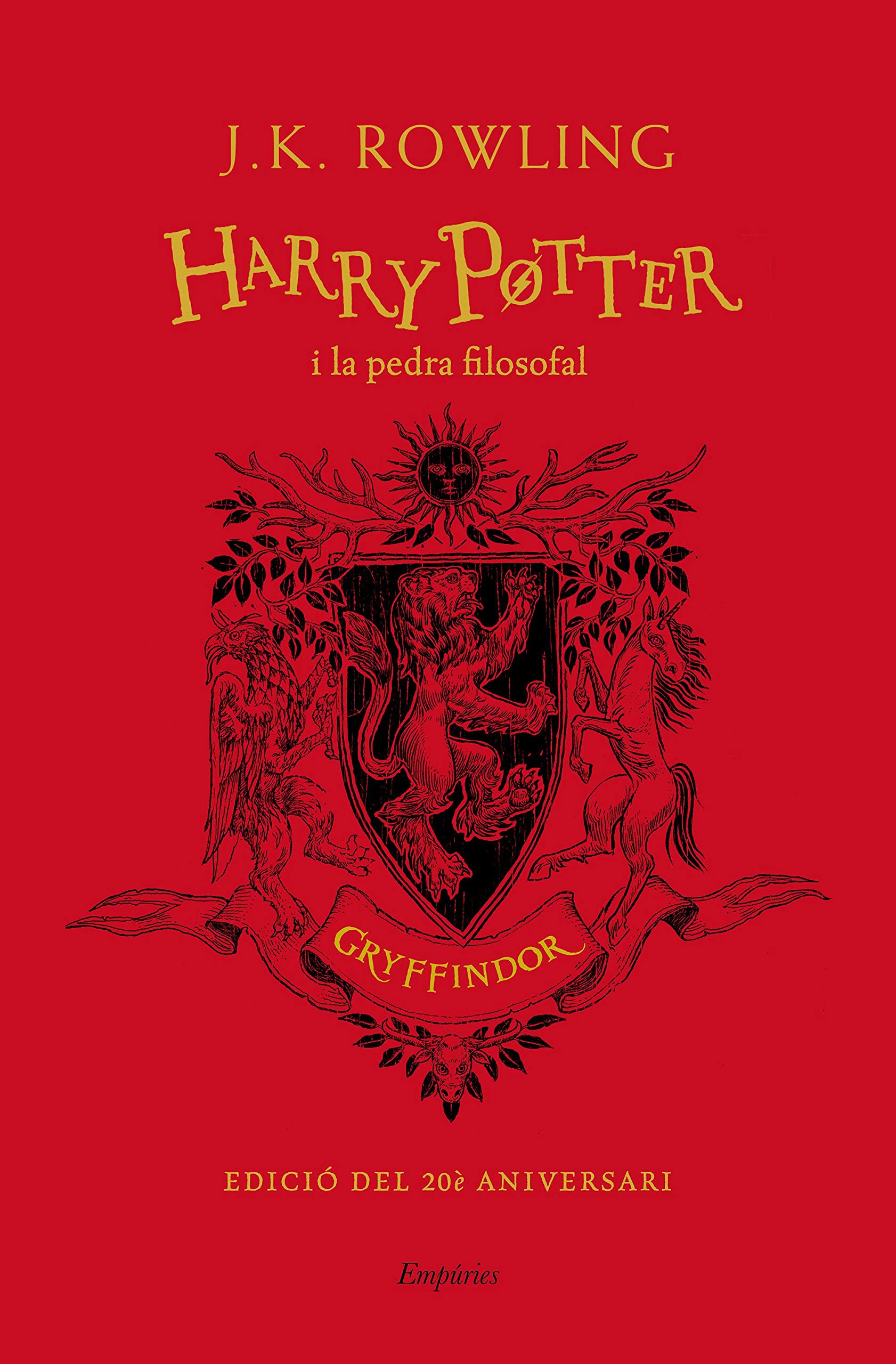 Harry Potter i la pedra filosofal (Gryffindor) TD: Edició del 20è Aniversari (SERIE HARRY POTTER)