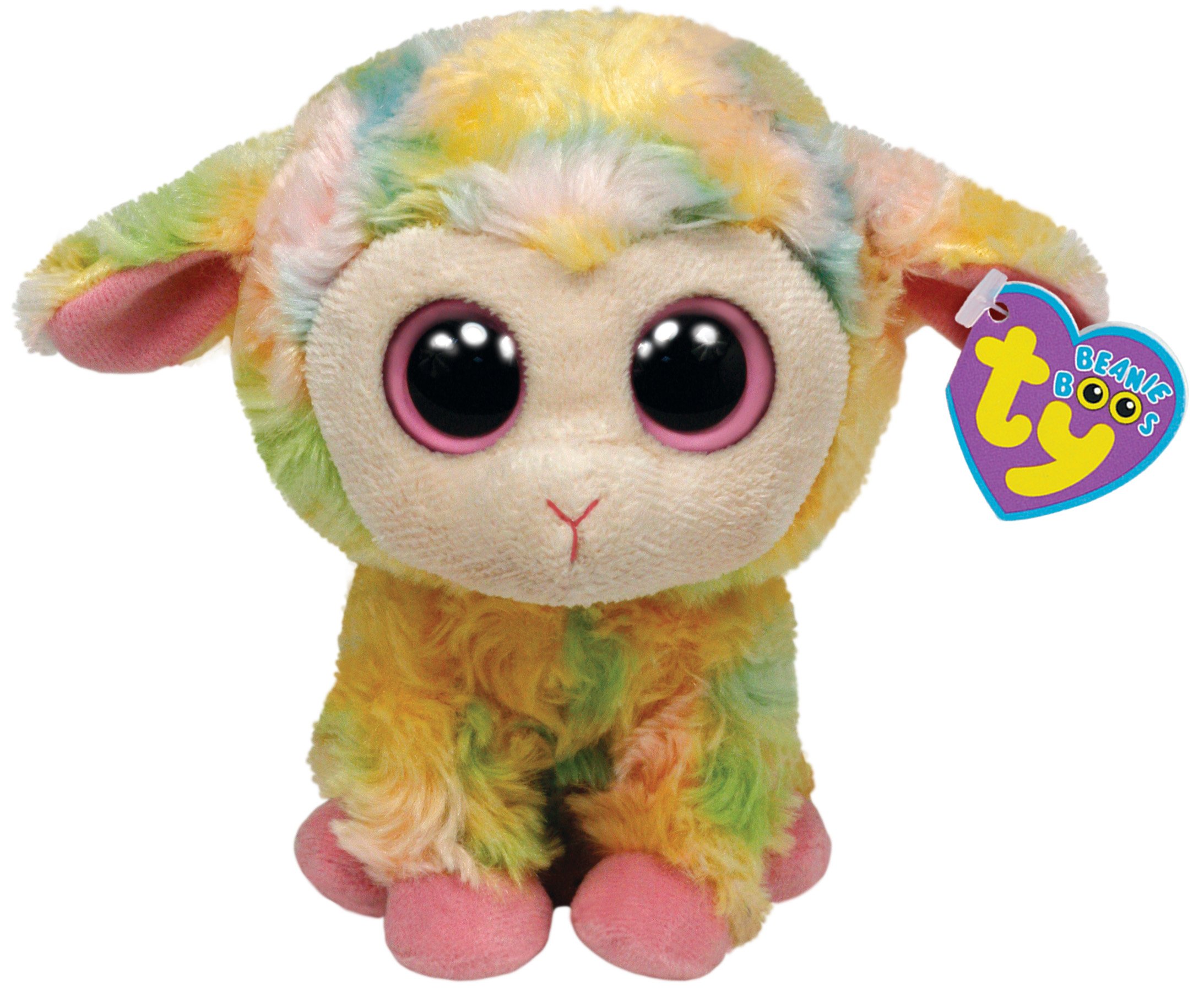 TY 36074 – Beanie Boos Blossom – Baranek pluszowe zwierzątka, 15 cm, kolorowe