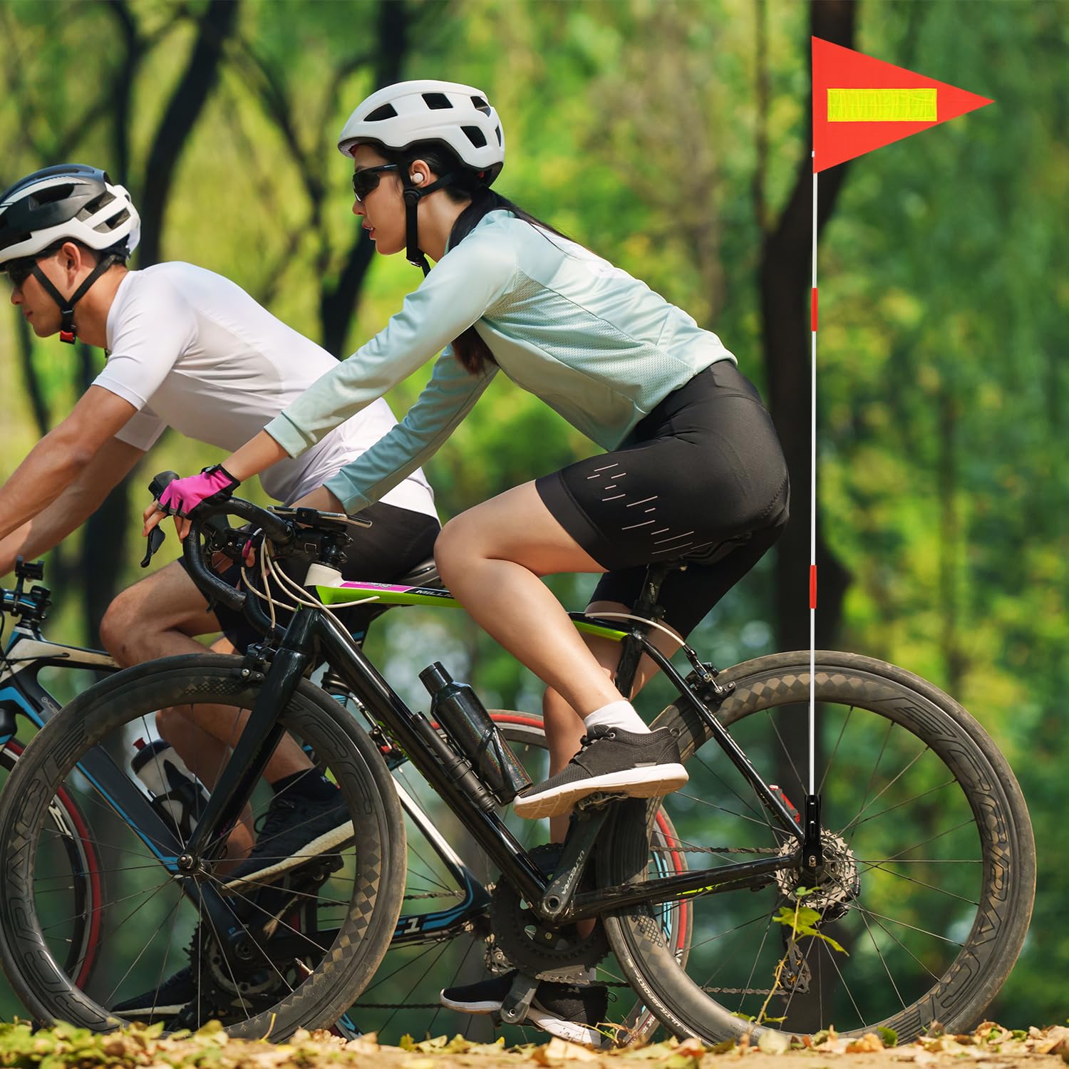 PEUTIER 2pcs Bike Safety Flag - Image 3