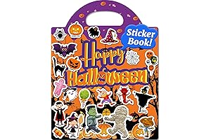 Benresive Halloween Reusable Stickers For Toddlers 2-4 Year