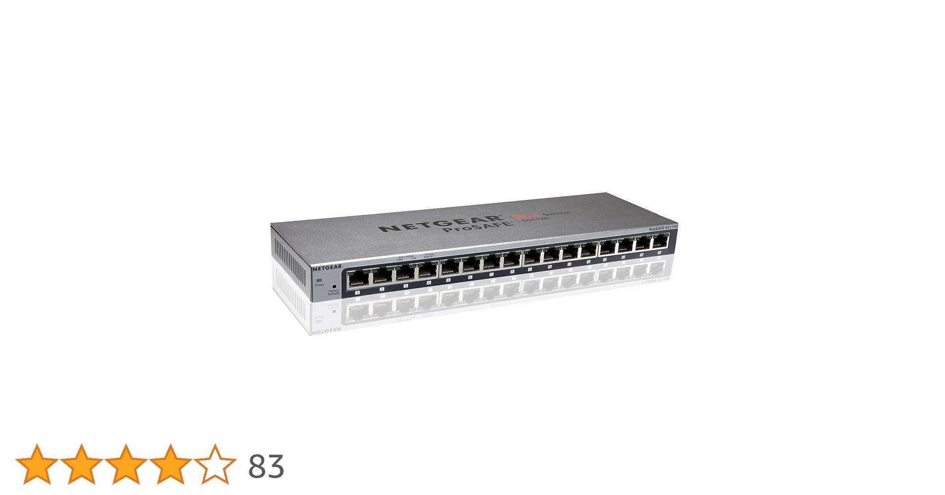 Amazon | 【メーカ生産終了品】NETGEAR 卓上型コンパクト