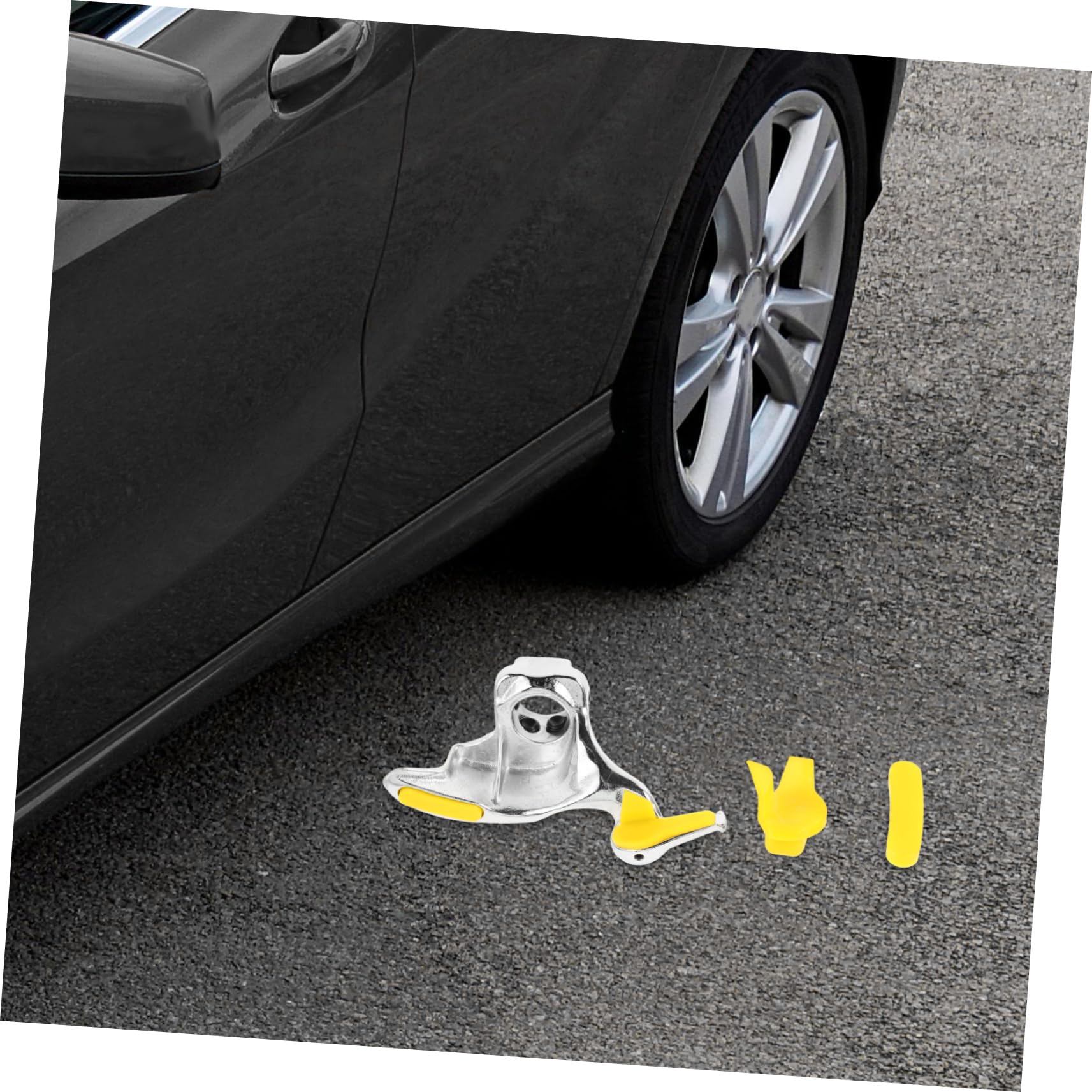 Strumento di Smontaggio Pneumatici Bird Head per Auto | Acciaio Fuso e Plastico, Cuscinetti Protettivi Inclusi, Uso Multifunzionale per Veicoli e Moto