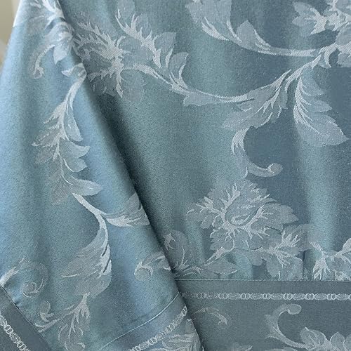 Miniatura 9 de Benson Mills Harmony - Mantel de tela de damasco tejida con pergaminos, para uso diario, fiestas, ocasiones especiales, bodas y vacaciones (52 x 70