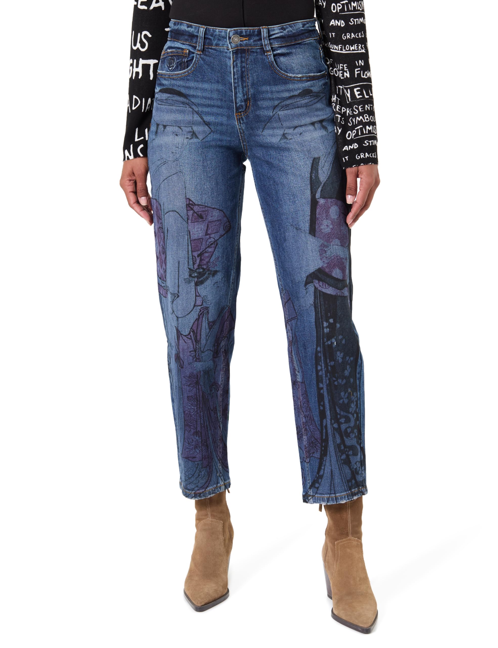 Desigual Denim_Samurai, 5008 Denim Dark Blue, 44