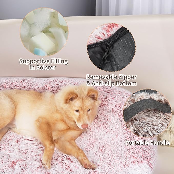 Cama para Perro Grande 114cm Colchoneta Lavable miniatura 3