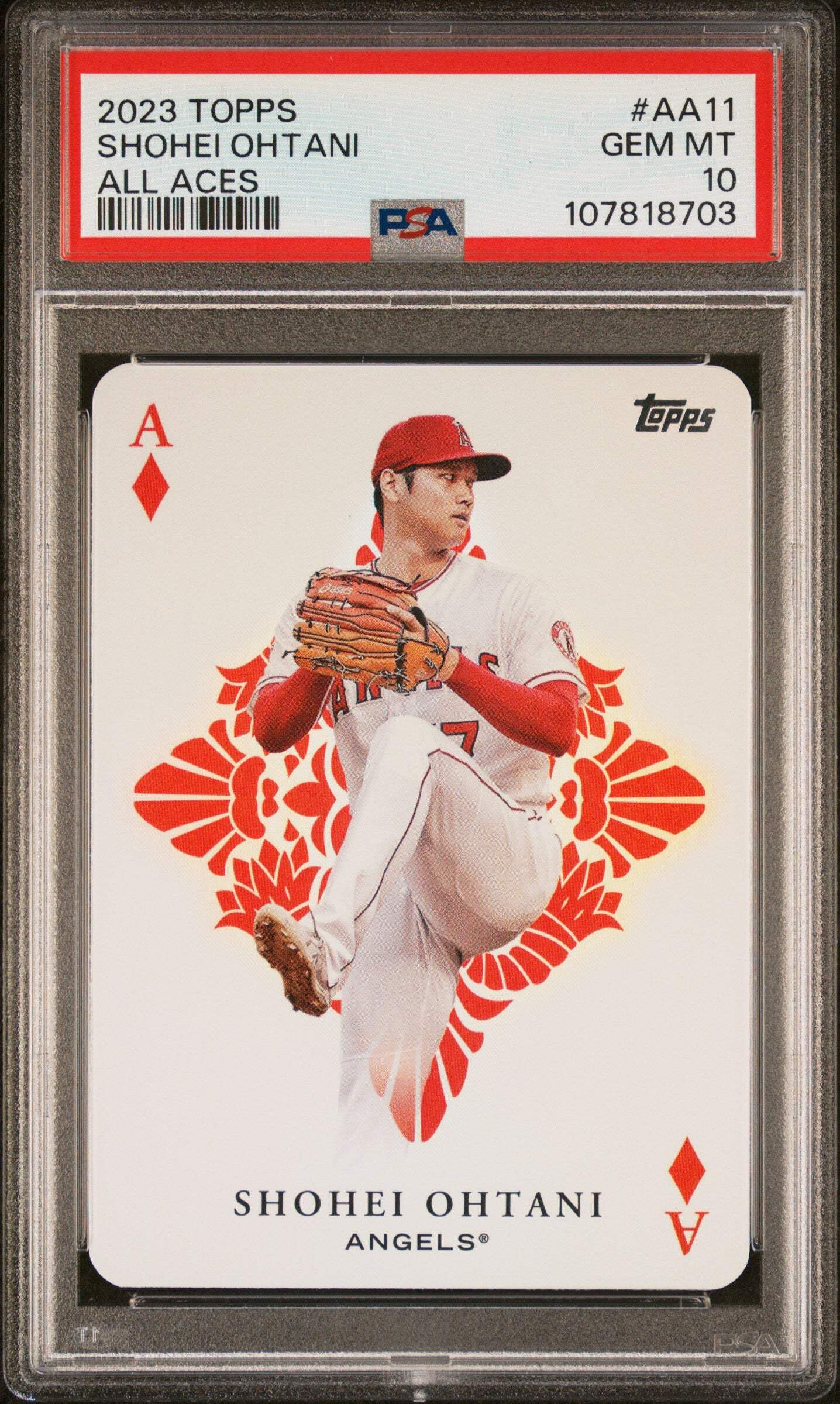 Amazon.com: Graded 2023 Topps Shohei Ohtani #AA11 All Aces
