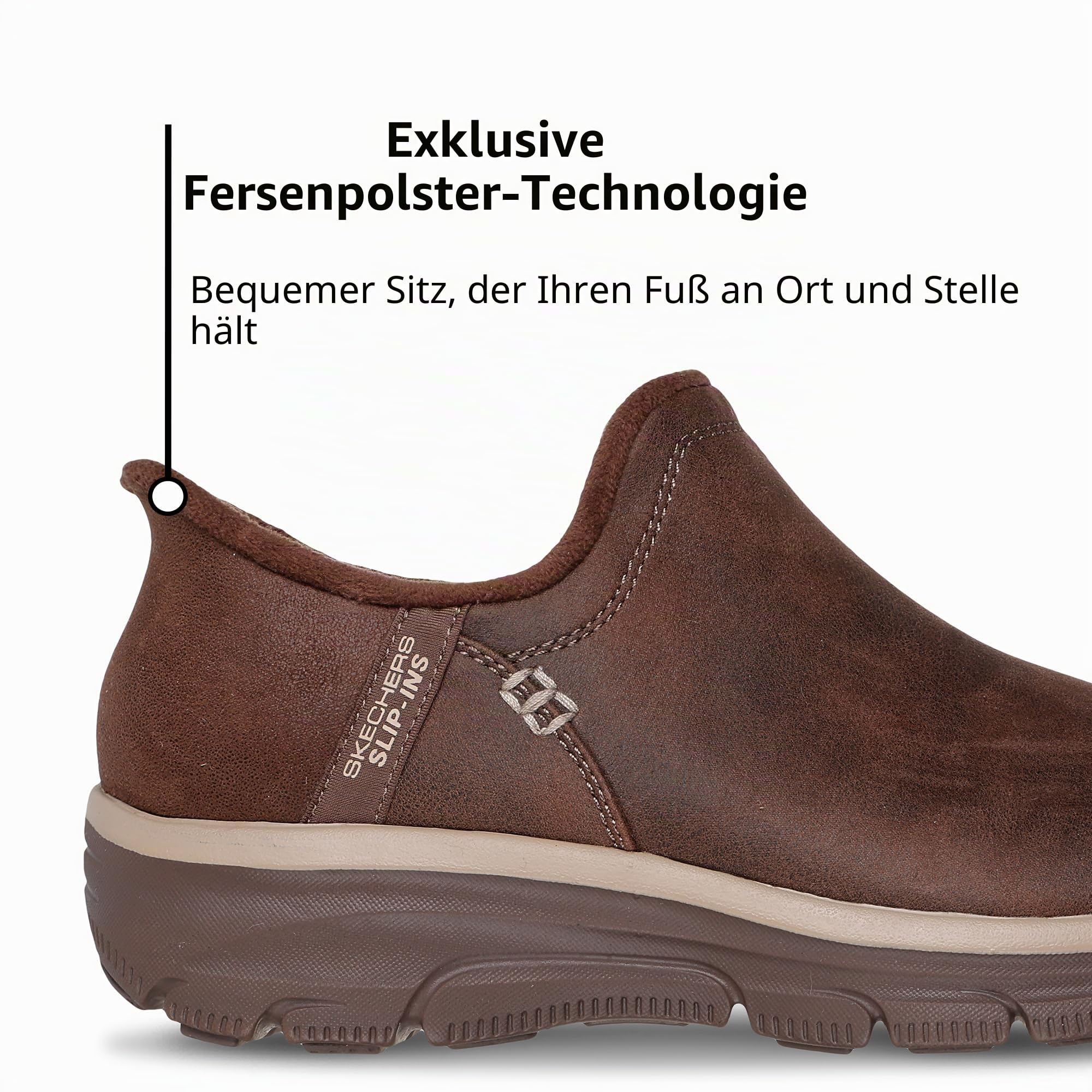 Skechers Damen Easy Going – Modern Hour – Freihändige Slip-insStiefelette