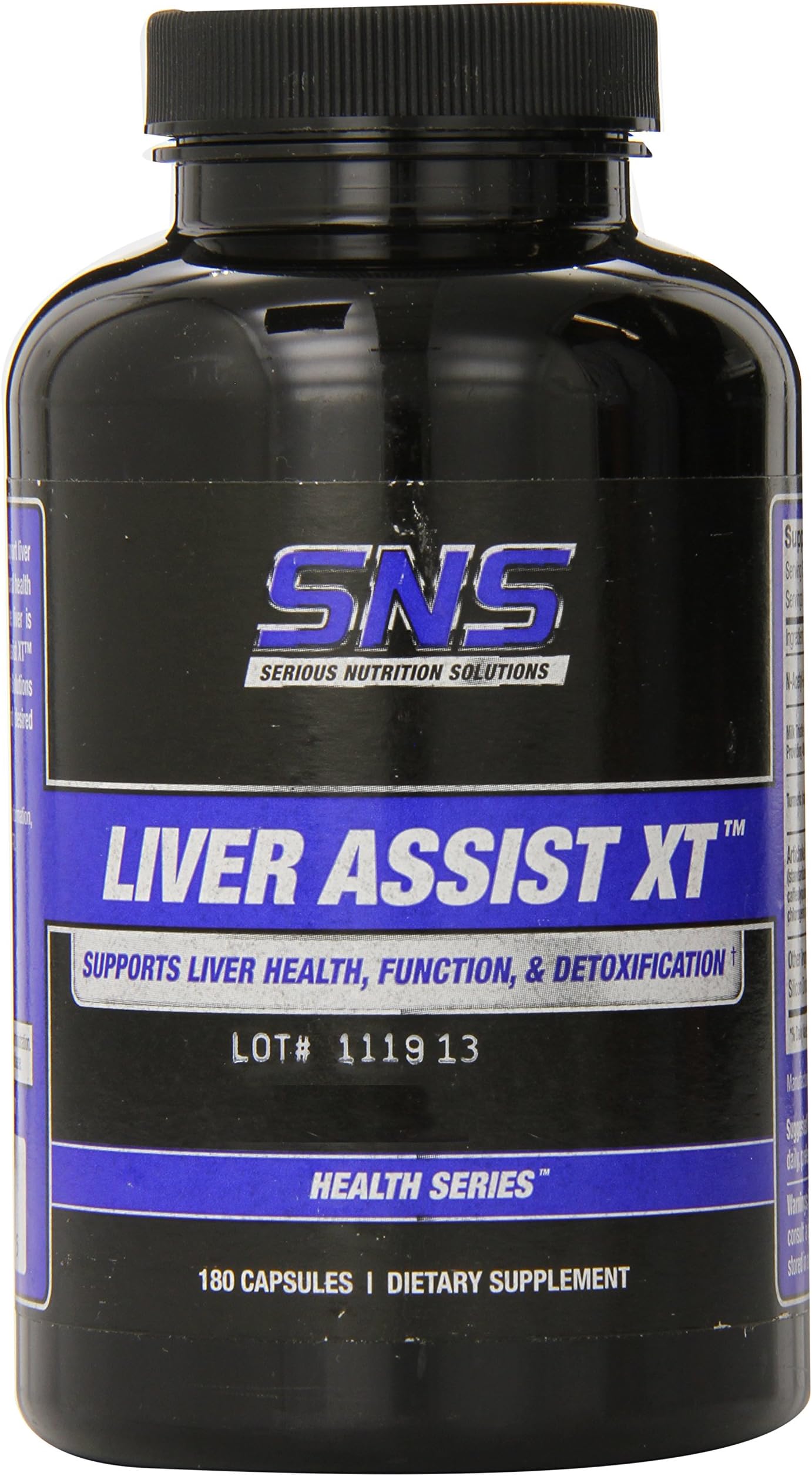 Serious Nutrition Solution Liver Assist XT Capsules, 180 Count