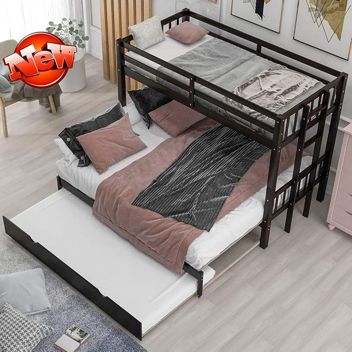 Buy Jresboen Updated Version Stronger Solid Pine Wood Twin Over Twin