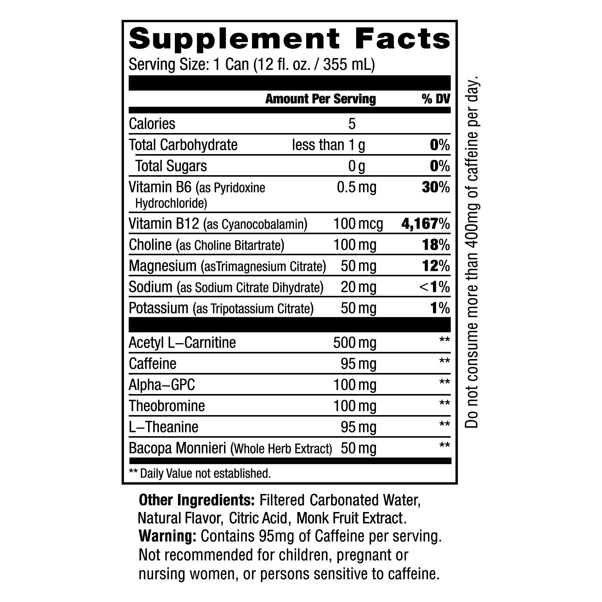 Buy Jocko GO Energy Drinks Sugar Free KETO, Vitamin B12, Vitamin B6