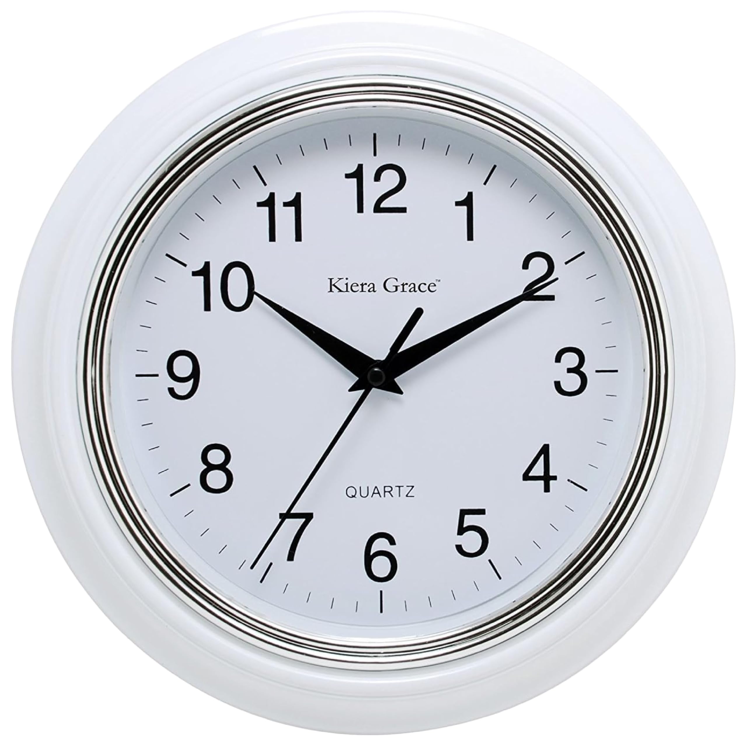 Kiera Grace Aster Round Wall Clock, 10
