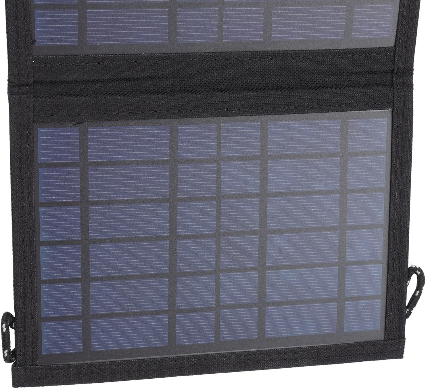 plplaaoo Portable Solar Panel,7W 5V Foldable Solar Charger,USB Solar Phone Charger, Folding Solar Panel, Portable High Conversion Rate Durable Solar Power Panel for Outdoor Camping