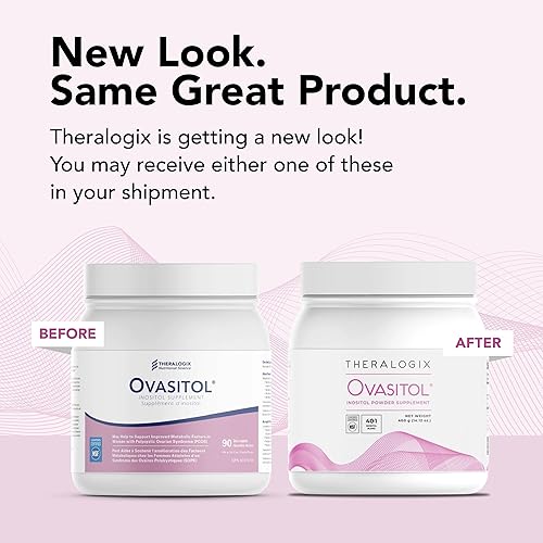 Miniatura 3 de Theralogix Ovasitol Inositol en polvo  180 porciones  Myo-inositol y D-Chiro Inositol para equilibrio hormonal y soporte de la función ovárica*