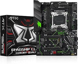 MACHINIST LGA 2011-V3 ATX Motherboard, X99 Gaming Motherboard with Self-Check Card (Intel 5th/6th Gen, PCIe 3.0, Dual M.2 Slots, DDR4, SATA 6Gb/s, USB3.0) for Intel XEON E5 V3/V4, Core i7 Series