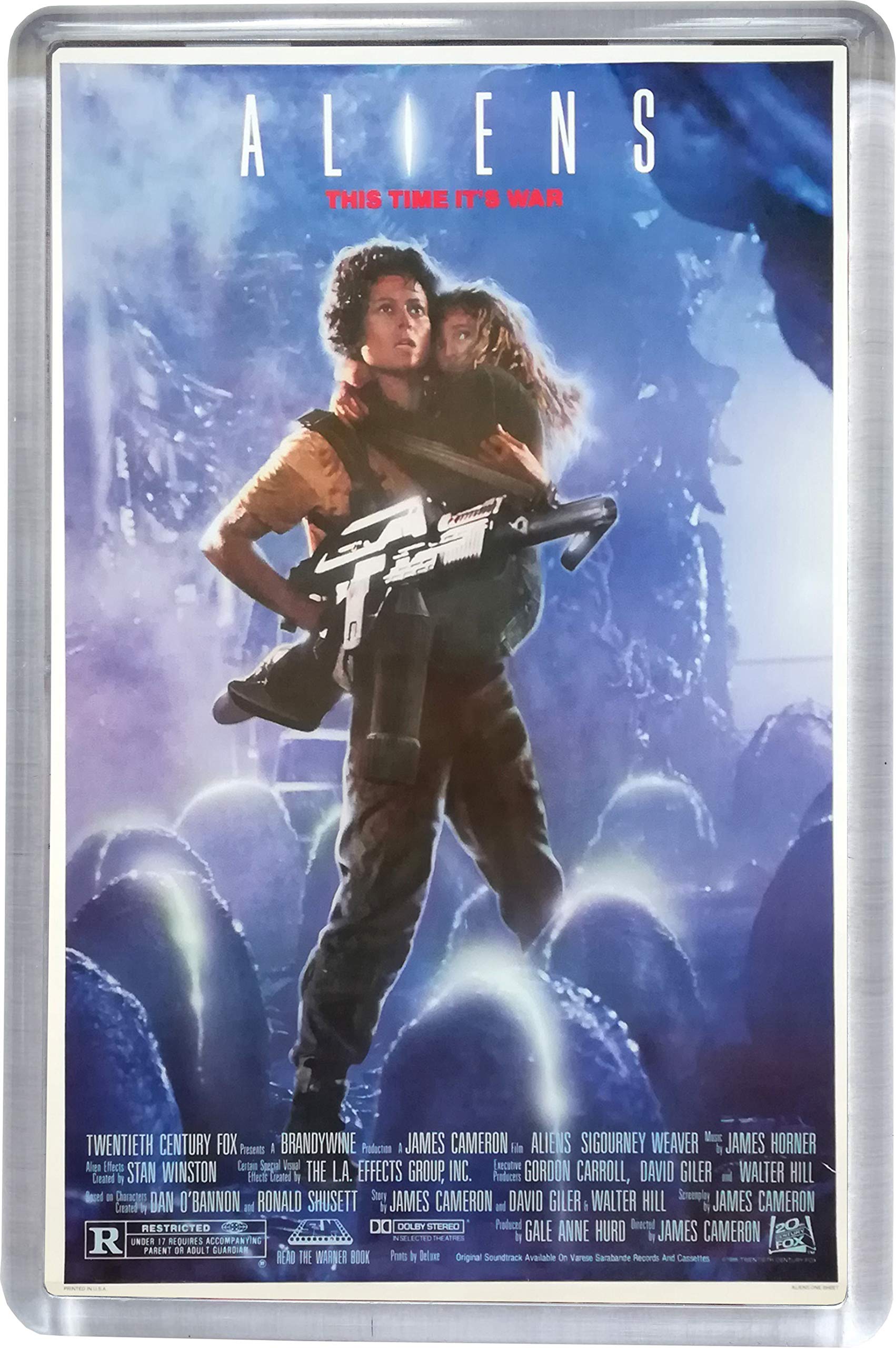 Aliens Classic Horror Movie Poster Fridge Magnet 5 x 7.5 cm