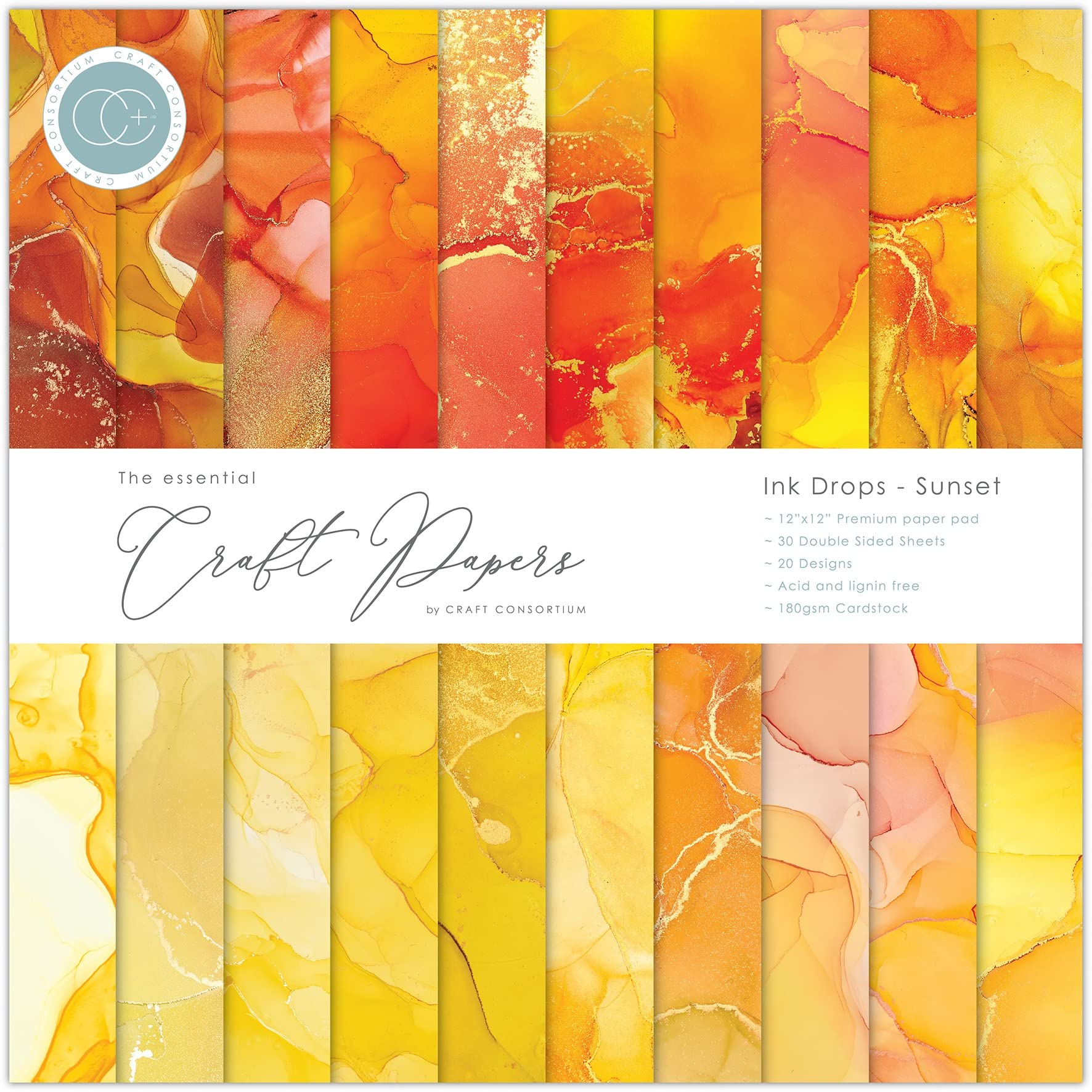 Craft Consortium Double-Sided Paper Pad 12