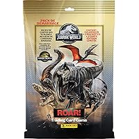Panini Jurassic World 4 Trading Cards Game Starter Pack (raccoglitore + 2 tasche +)