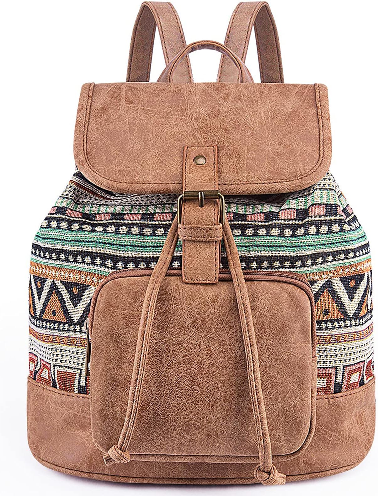 Lily Queen Fashion Small Purse Backpack Lightweight for Women and Teen Girls Colorful