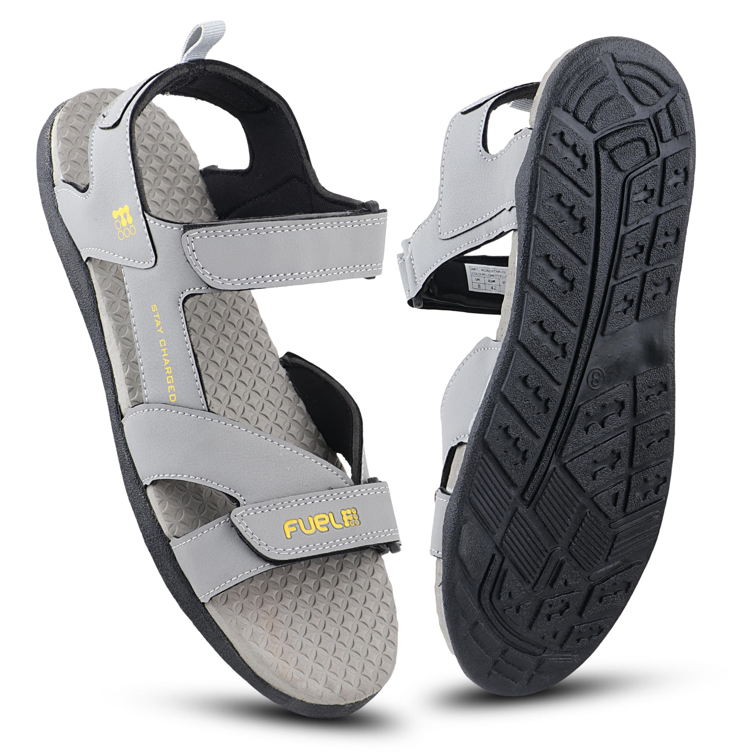 FUEL Sandals & Floaters for Mens & Boys Comfortable & Lightweight Dailywear, Anti-Skid Flexible & Breathable for Running, Walking Stylish Casual Sandal for Outdoor Footwear For Gents (B0DCNNBHKM) Amazon Price History, Amazon Price Tracker