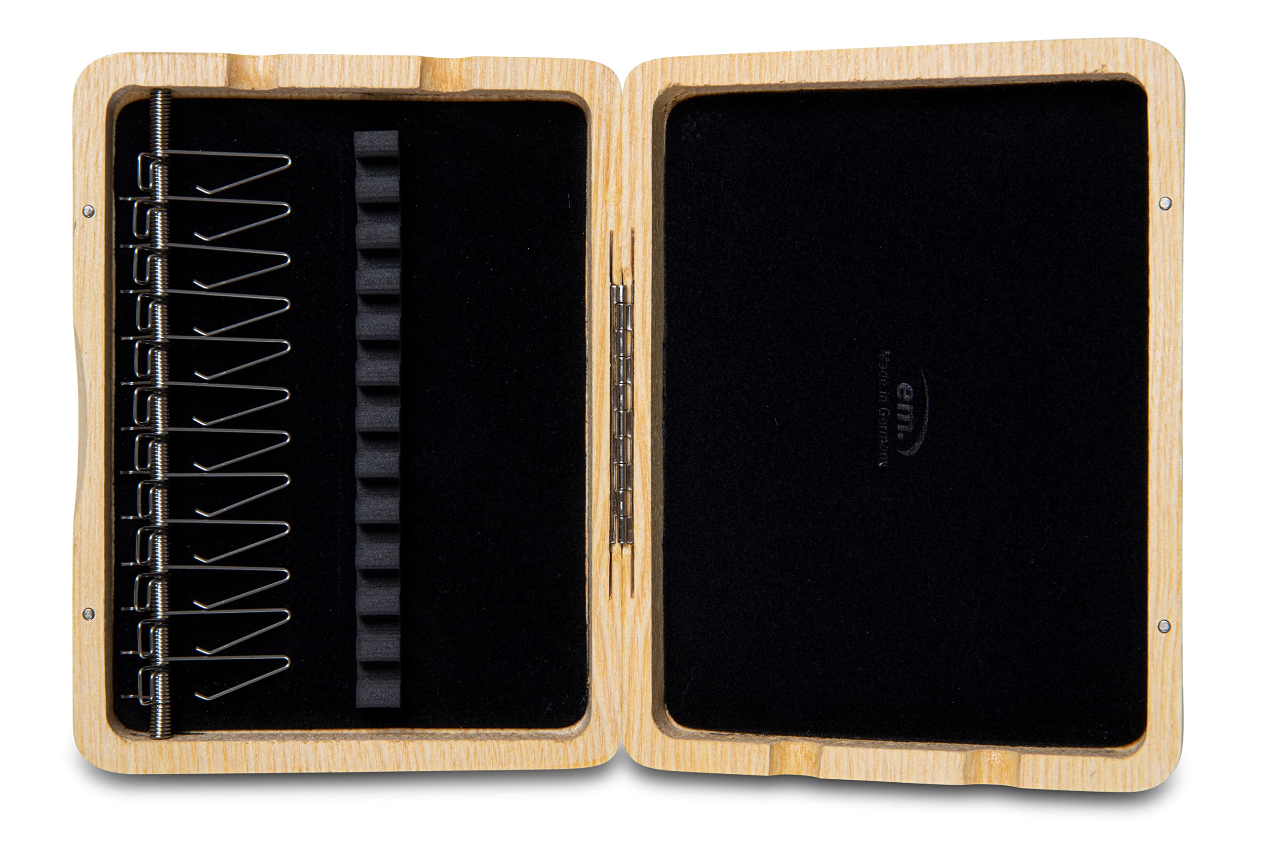 GEWA 751044 - Estuche cañas oboe, 12 cañas natural lacado