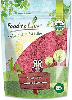 Organic Raspberry Powder, 4 Ounces - Non-GMO, Raw, Vegan Superfood, Bulk, Rich in Essential Amino Acids, Fatty Acids, and Minerals, Great for Juices, Drinks, and Smoothies. Contains Maltodextrin