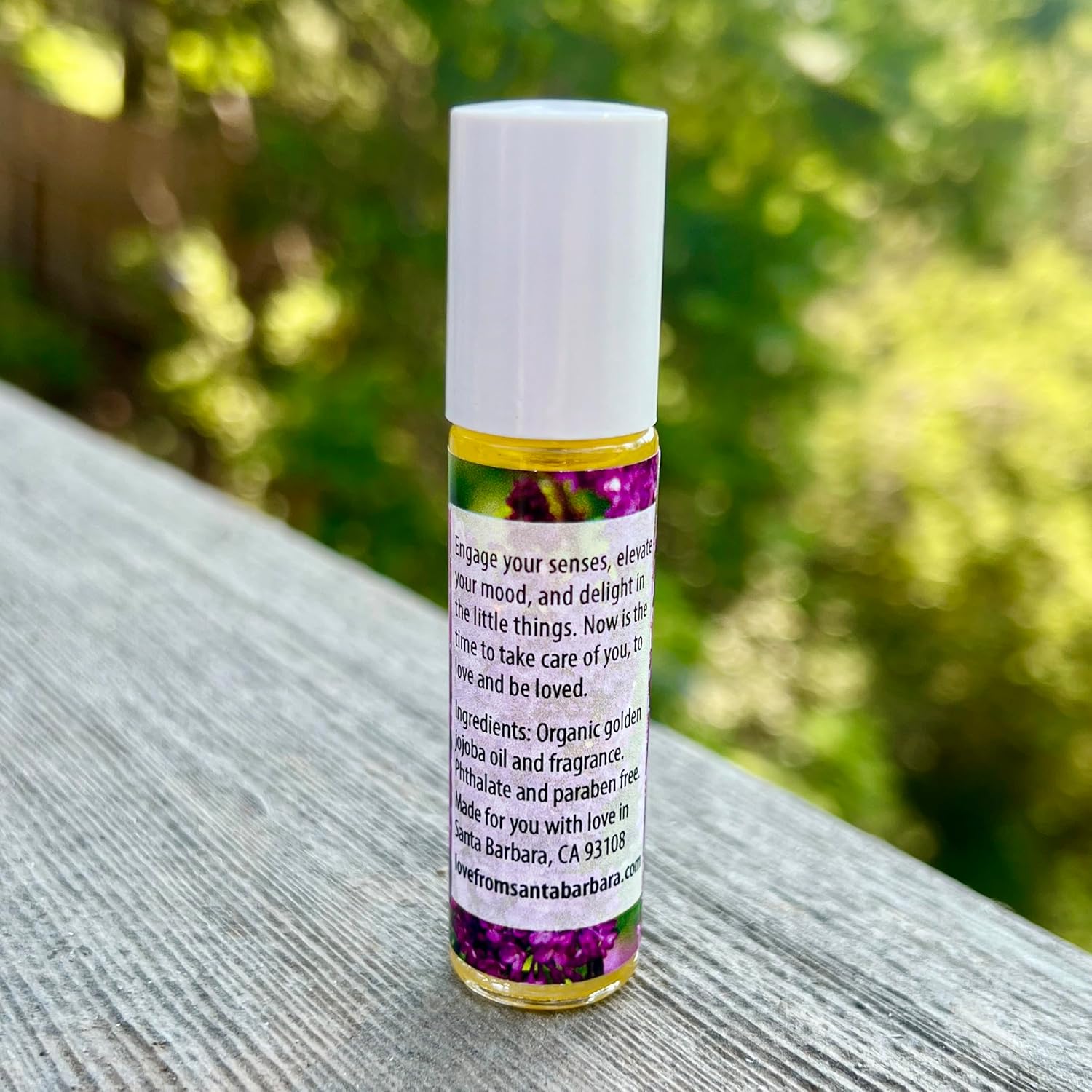 Lilac Perfume Oil | .03 oz/10 ml Roll On Bottle with Organic Jojoba Oil | Made in Santa Barbara, California (Lilac) - Image 3