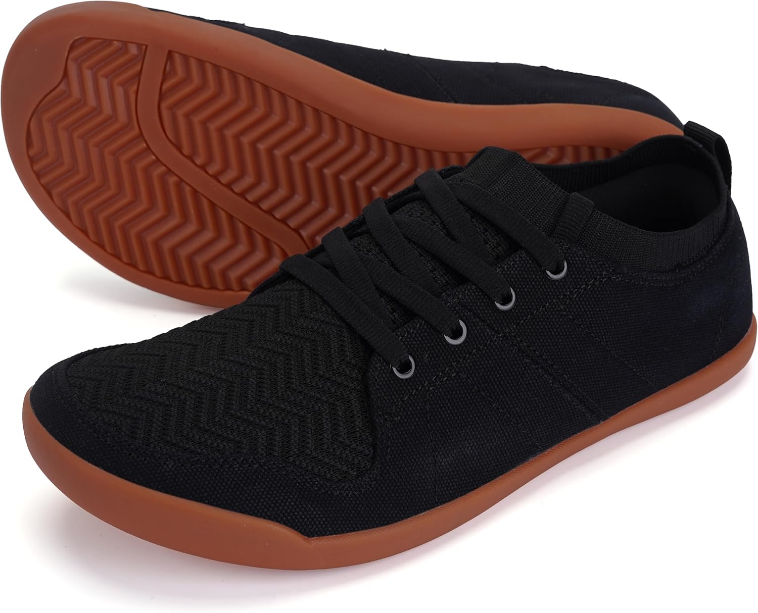 WHITIN Men's Slip-on Minimalist Barefoot Shoes | Zero Drop Sole | Wide Toe Box