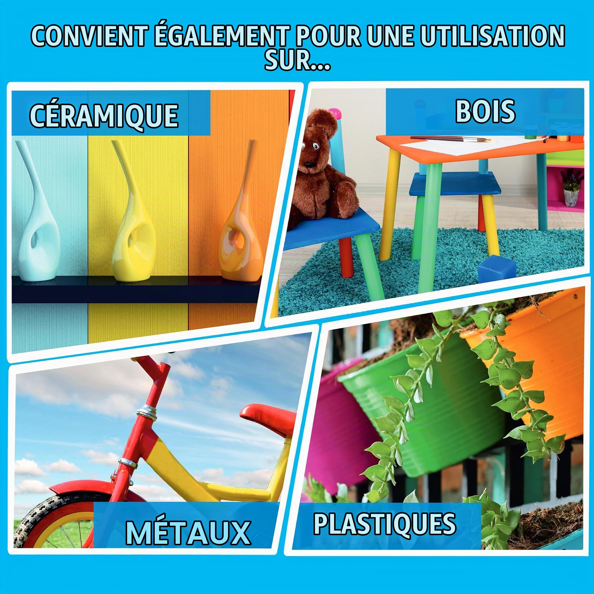 Hycote Lot de 12 Bombes de Peinture en Aérosol pour Voiture Noir Satiné 400 ml, Peinture Acrylique Durable à Séchage Rapide, Haute Couvrance, Multi-Surfaces, pour Intérieur et Extérieur