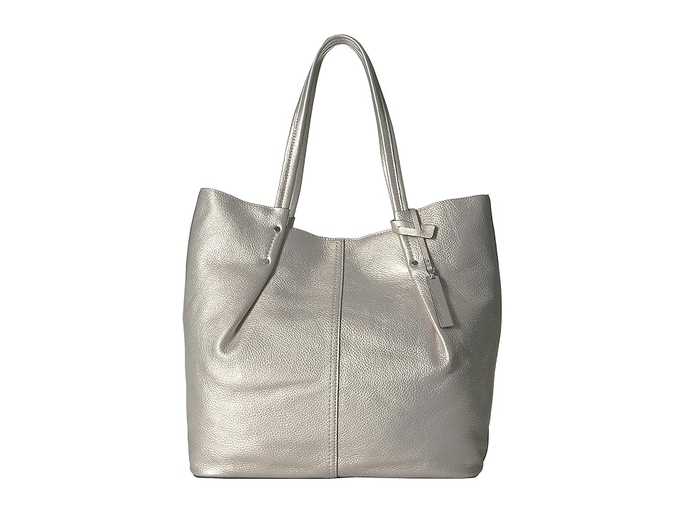 

Vince Camuto Juni Tote (New Silver) Tote Handbags