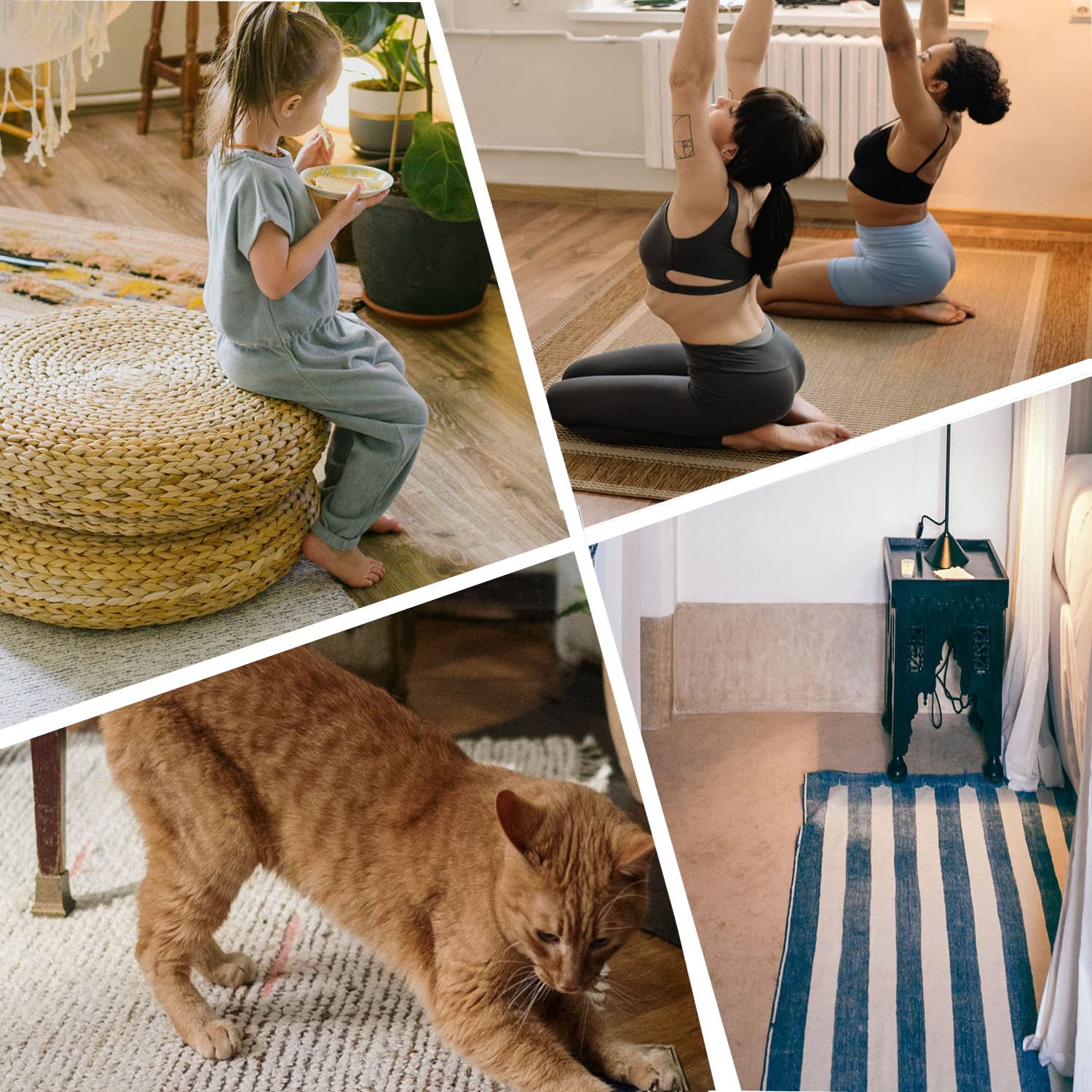 Amazon｜滑り止めシート カーペット 滑り止めテープ 転倒防止 ズレ防止